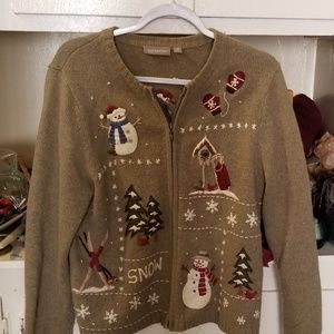 Women's Holiday Sweater, Petite Medium